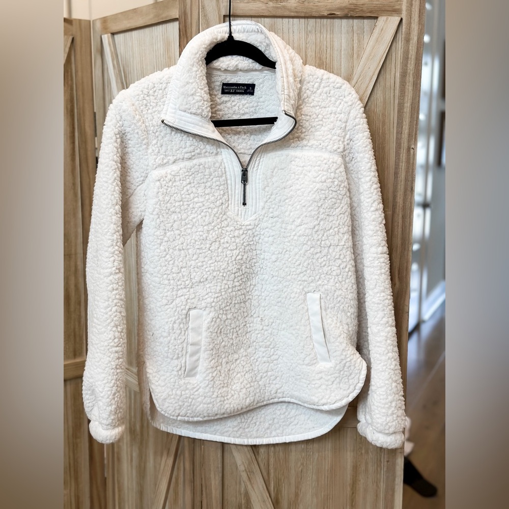 Sherpa Half Zip Pullover